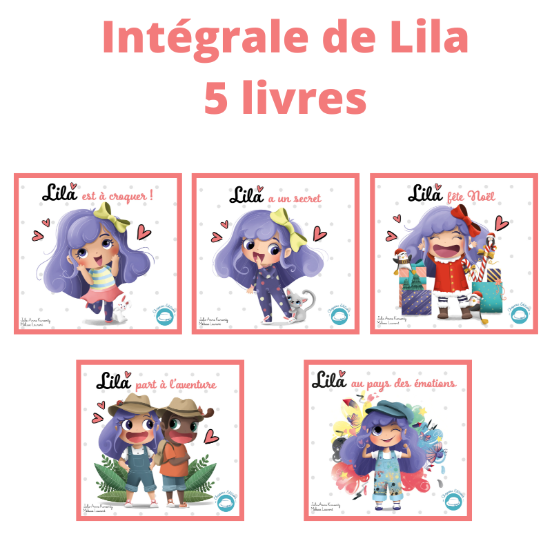 Intégrale Lila 5 livres