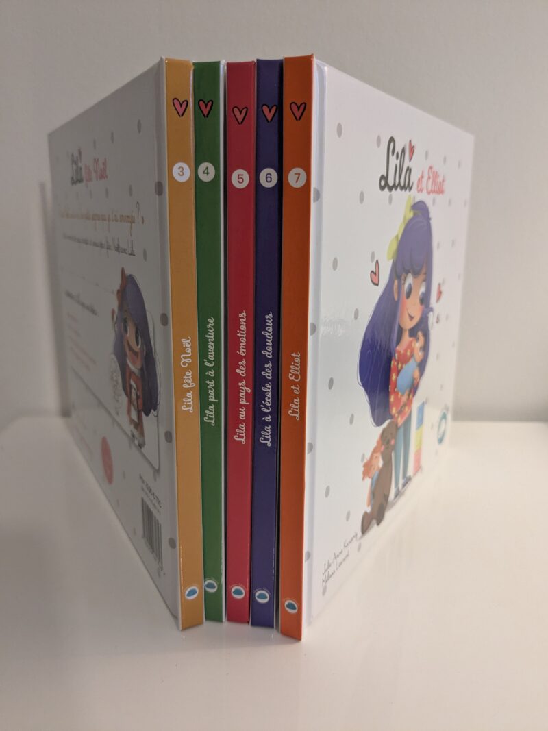 coffret 5 livres