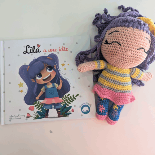 Lila en crochet + 1 livre Lila au choix