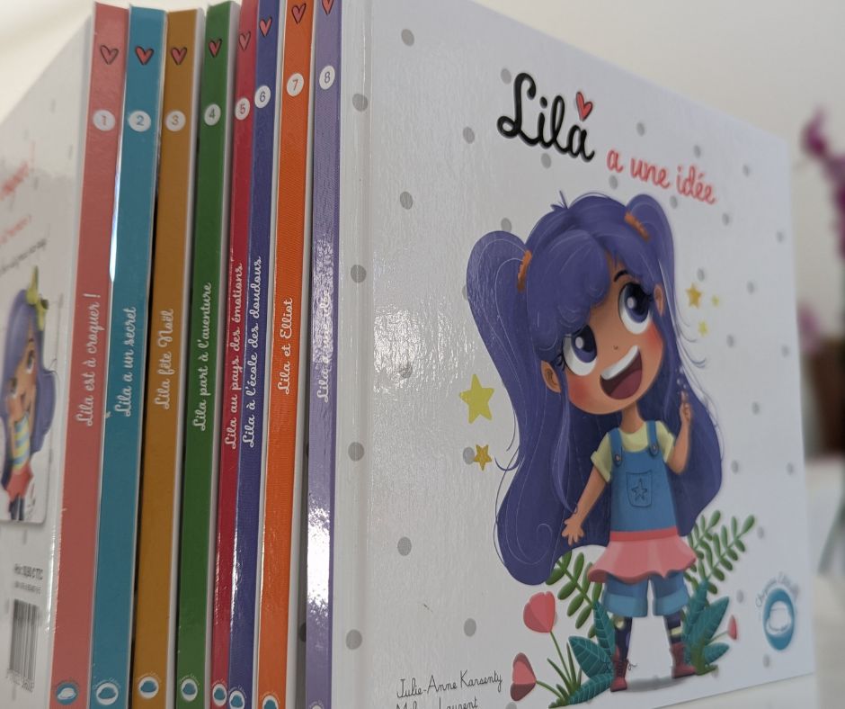 lila a une idée et la collection lila signe avec bébé