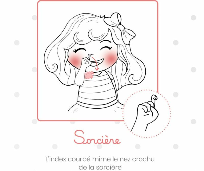 signe avec bébé