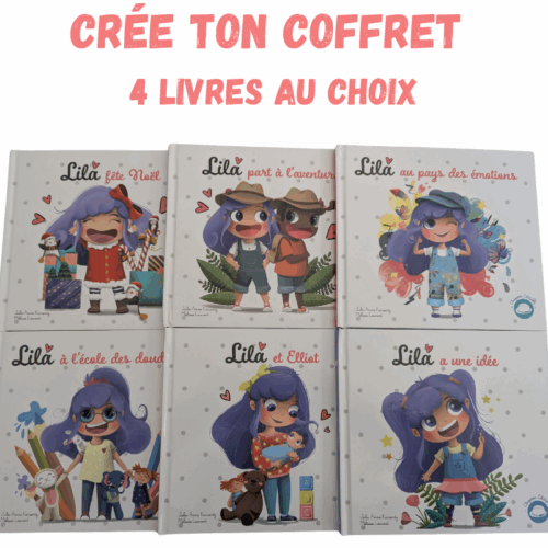 Crée ton coffret 4 livres