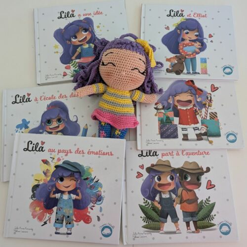 Coffret Lila + Poupée en crochet